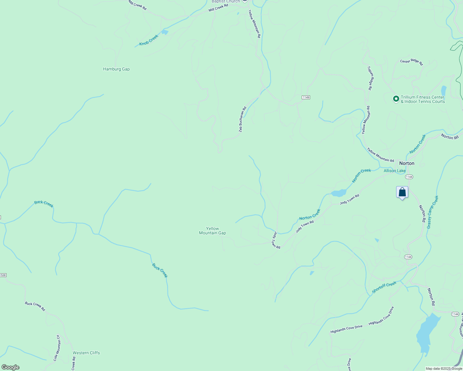 map of restaurants, bars, coffee shops, grocery stores, and more near 300 Ponderosa Drive in Cashiers
