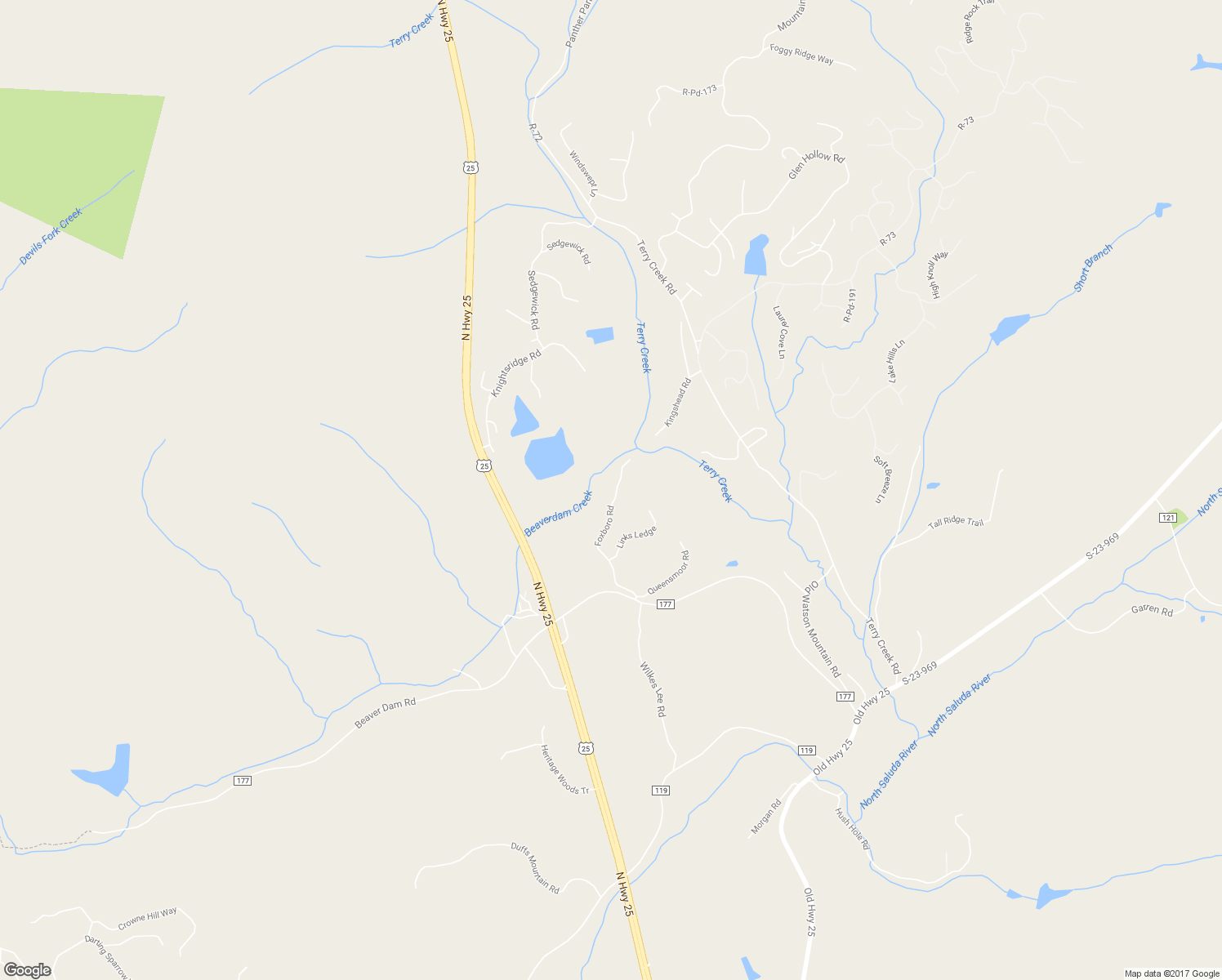 map of restaurants, bars, coffee shops, grocery stores, and more near 117 Foxboro Road in Travelers Rest