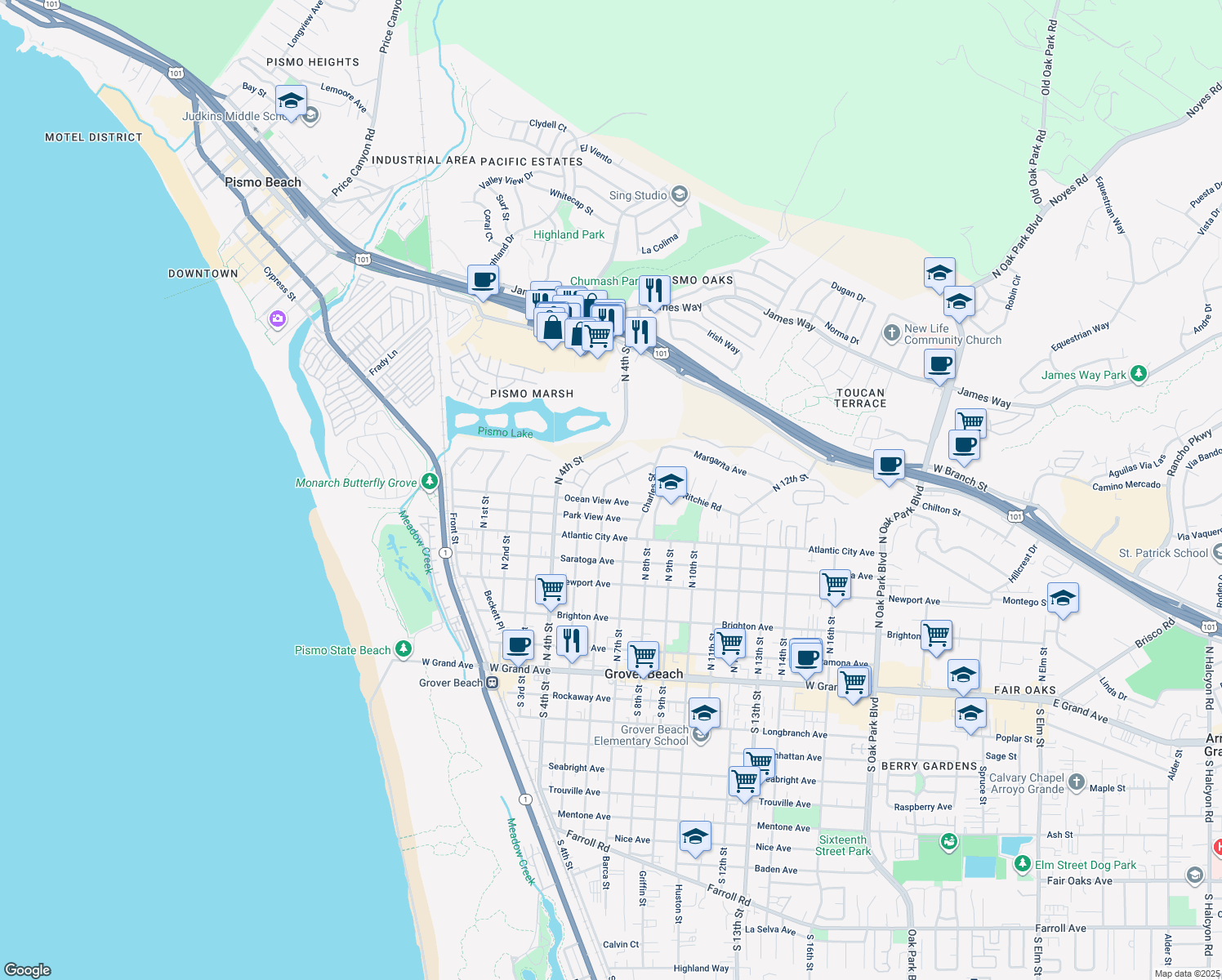 830 N 6th St, Grover Beach CA Walk Score