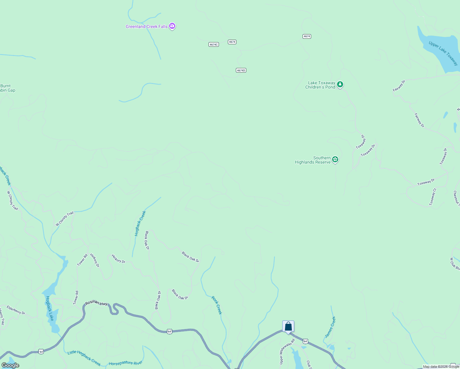 map of restaurants, bars, coffee shops, grocery stores, and more near B Emerald Ridge Road in Sapphire