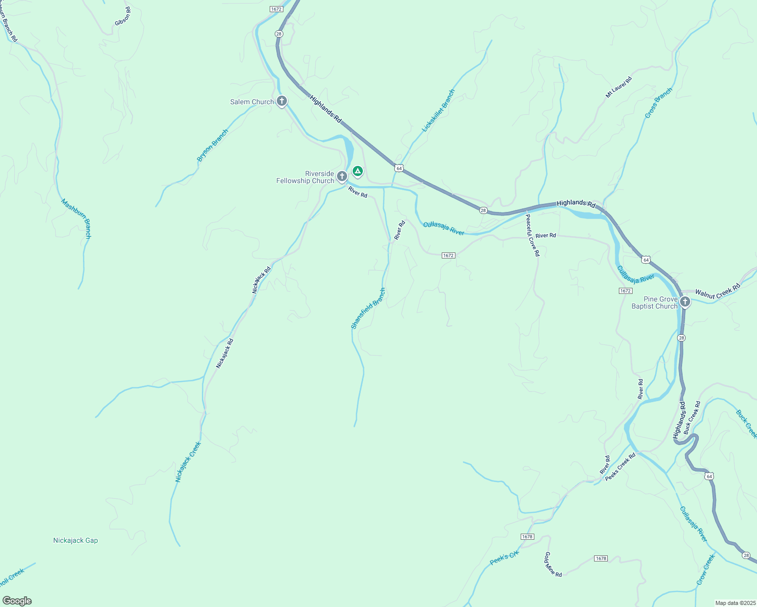 map of restaurants, bars, coffee shops, grocery stores, and more near Orchard Hill Road in Macon County