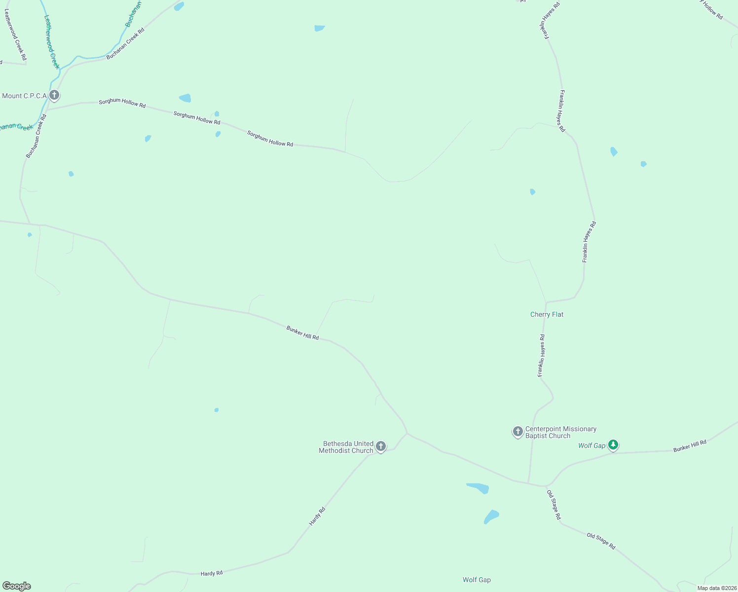 map of restaurants, bars, coffee shops, grocery stores, and more near 1650 Bunker Hill Road in Pulaski