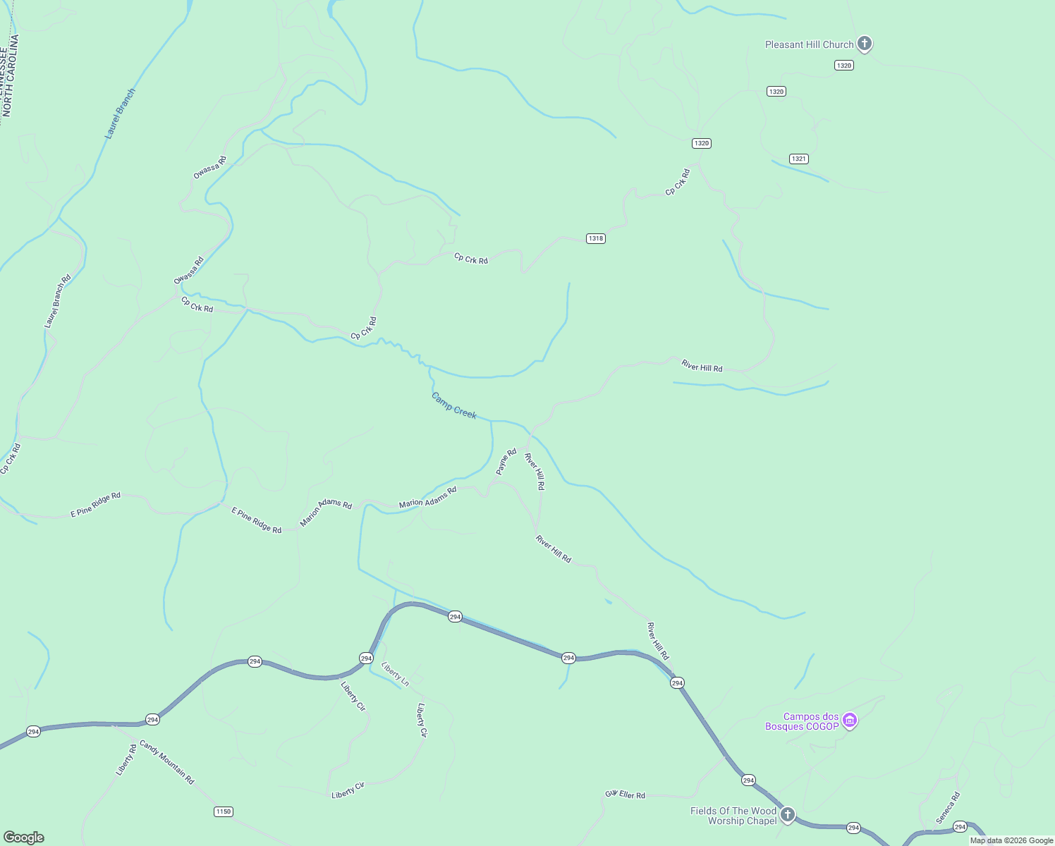 map of restaurants, bars, coffee shops, grocery stores, and more near 1121 River Hill Road in Murphy