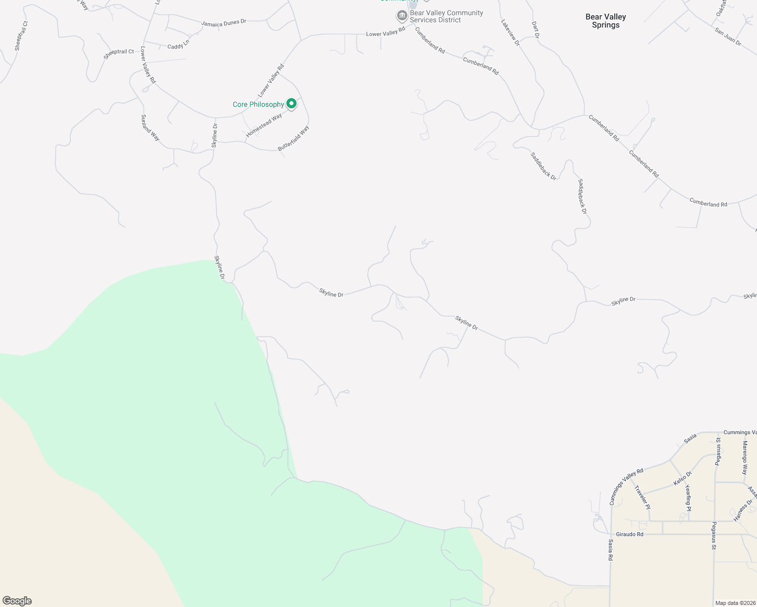 map of restaurants, bars, coffee shops, grocery stores, and more near 22141 Cody Court in Tehachapi