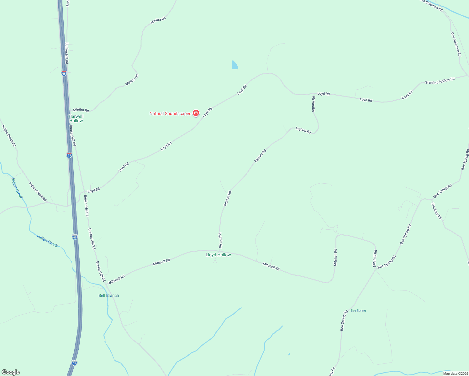 map of restaurants, bars, coffee shops, grocery stores, and more near 301 Ingram Road in Pulaski