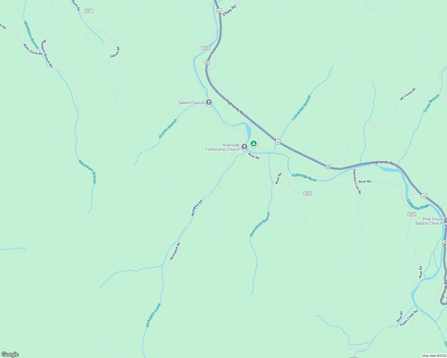 map of restaurants, bars, coffee shops, grocery stores, and more near 444 Nickajack Road in Franklin