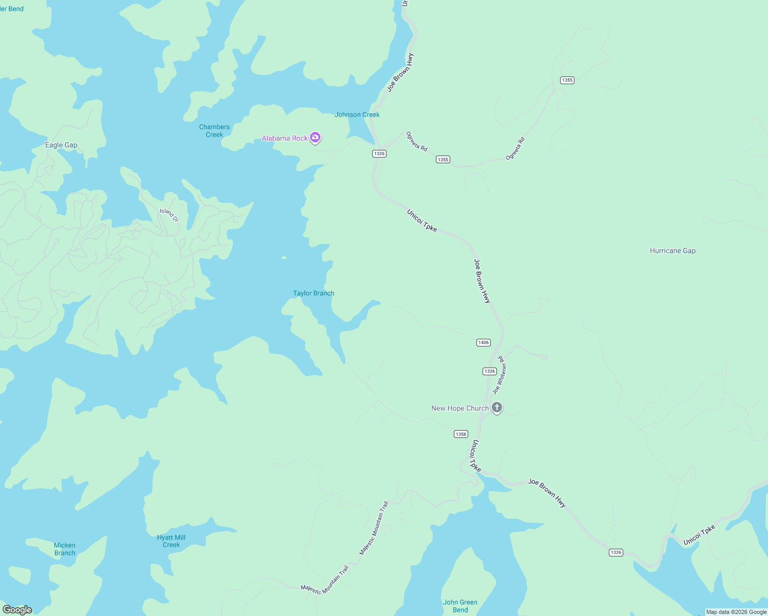 map of restaurants, bars, coffee shops, grocery stores, and more near 591 Jake Taylor Road in Murphy