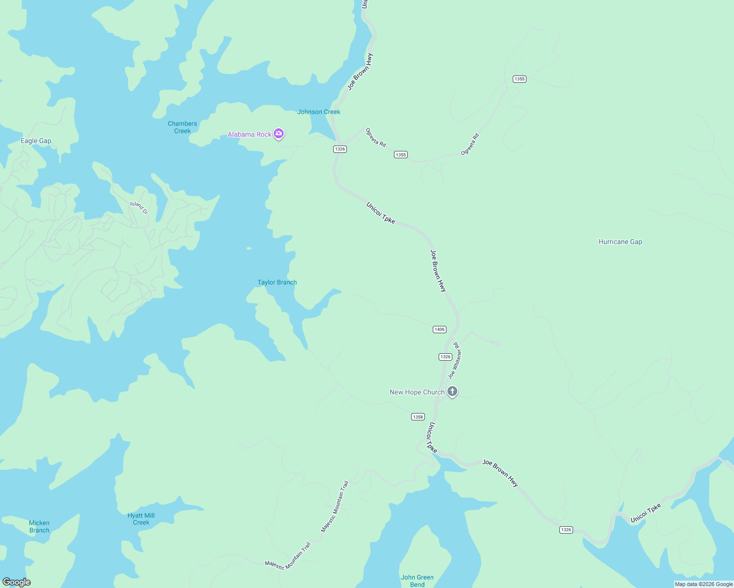 map of restaurants, bars, coffee shops, grocery stores, and more near 591 Jake Taylor Road in Murphy