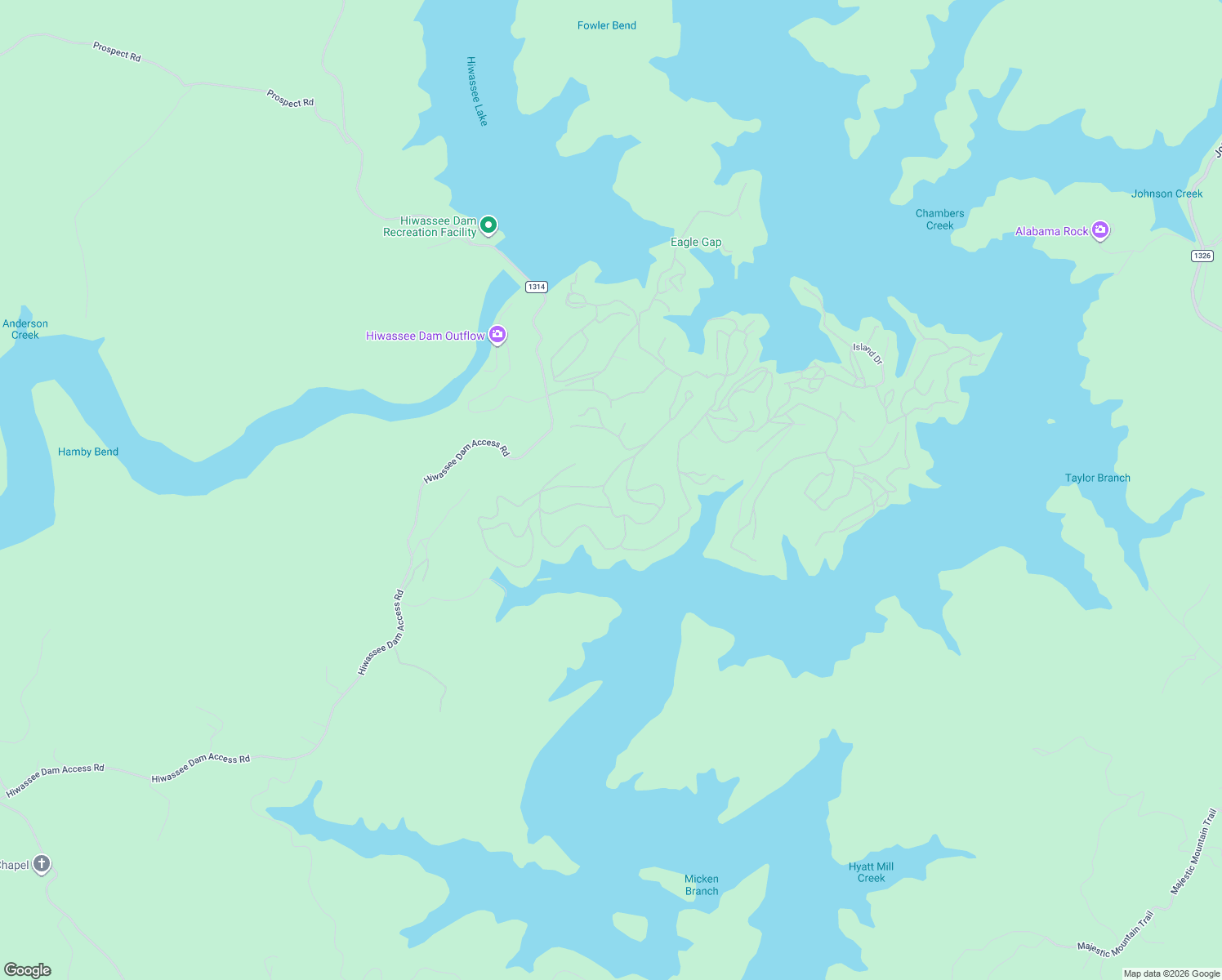 map of restaurants, bars, coffee shops, grocery stores, and more near 441 Highland Road in Murphy