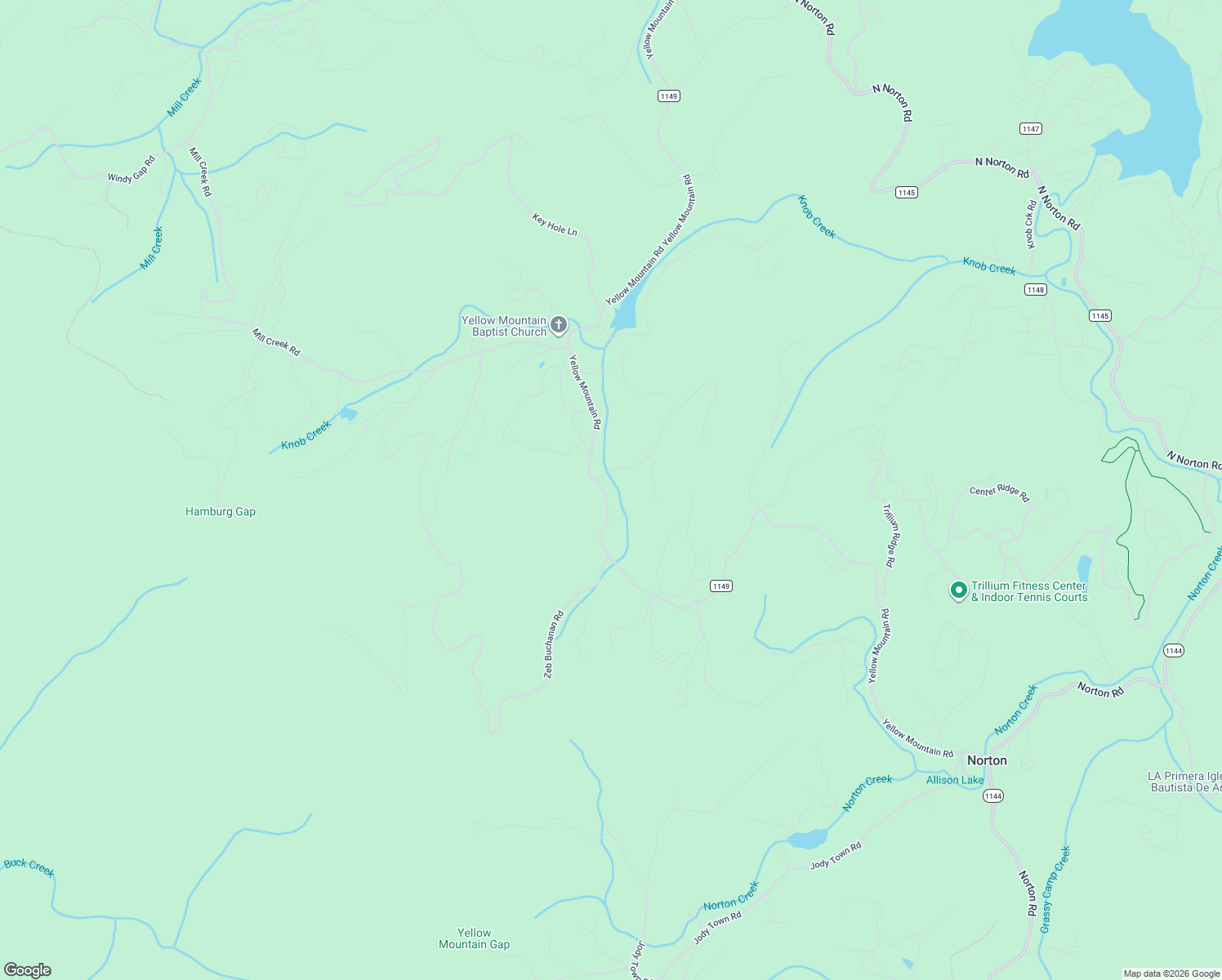 map of restaurants, bars, coffee shops, grocery stores, and more near 2128 Yellow Mountain Road in Cullowhee