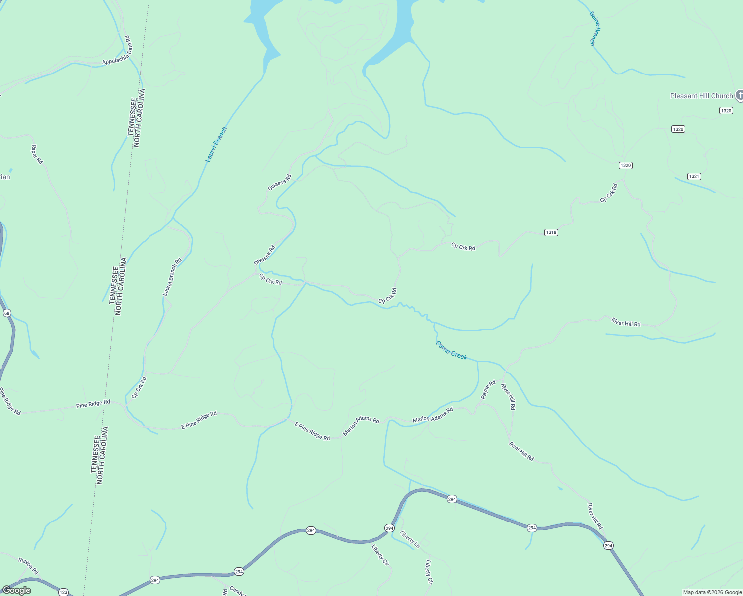map of restaurants, bars, coffee shops, grocery stores, and more near 1900 Camp Creek Road in Murphy