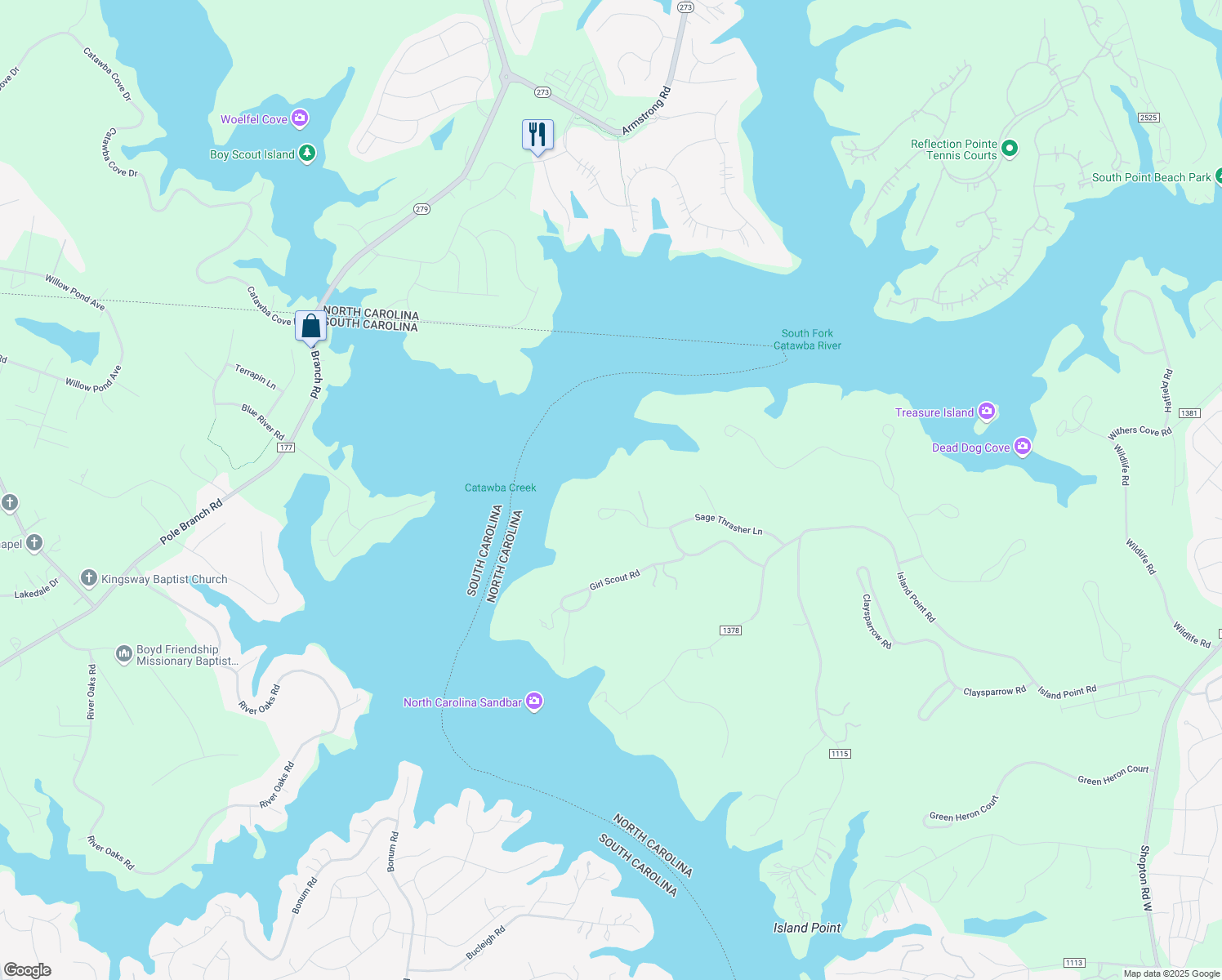 map of restaurants, bars, coffee shops, grocery stores, and more near 13702 Sage Thrasher Lane in Charlotte