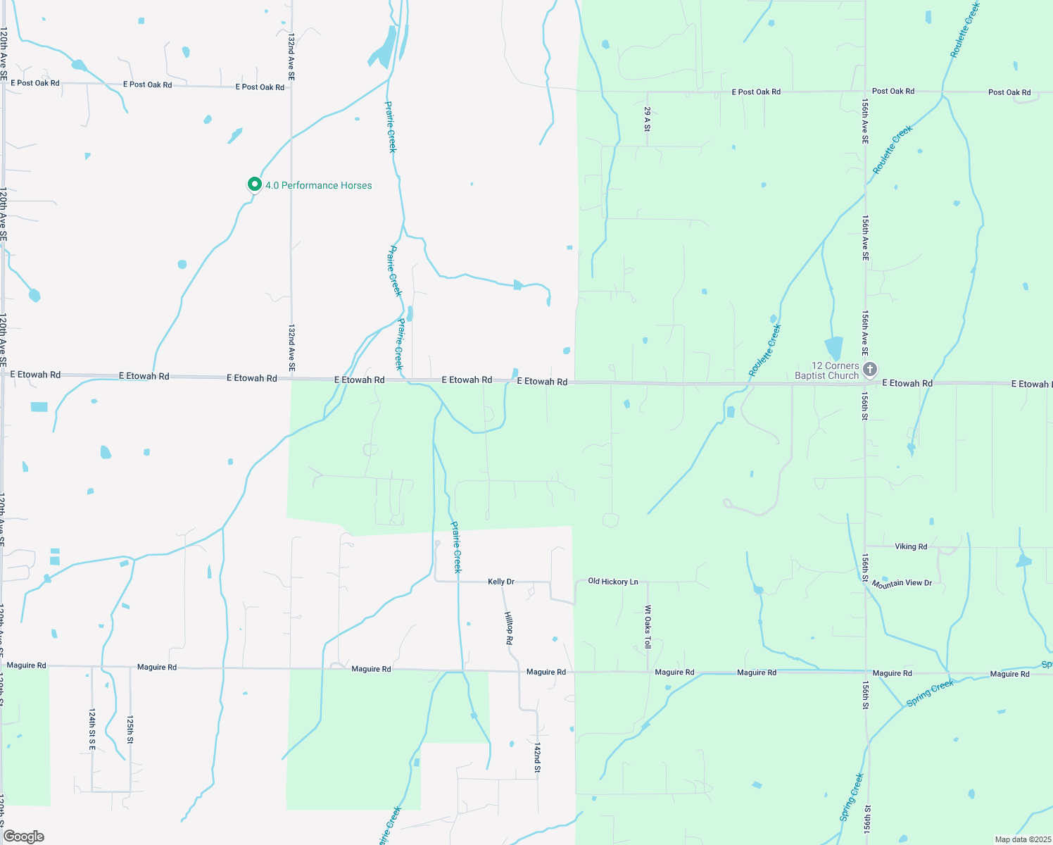 map of restaurants, bars, coffee shops, grocery stores, and more near 6180 Bird Hollow in Noble
