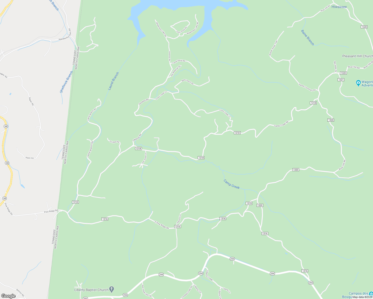 map of restaurants, bars, coffee shops, grocery stores, and more near 1900 Camp Creek Road in Murphy