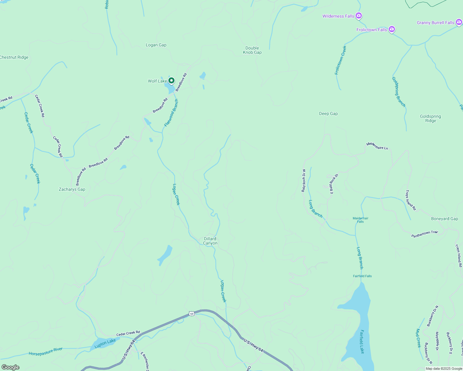 map of restaurants, bars, coffee shops, grocery stores, and more near 1298 East Valley Drive in Sapphire