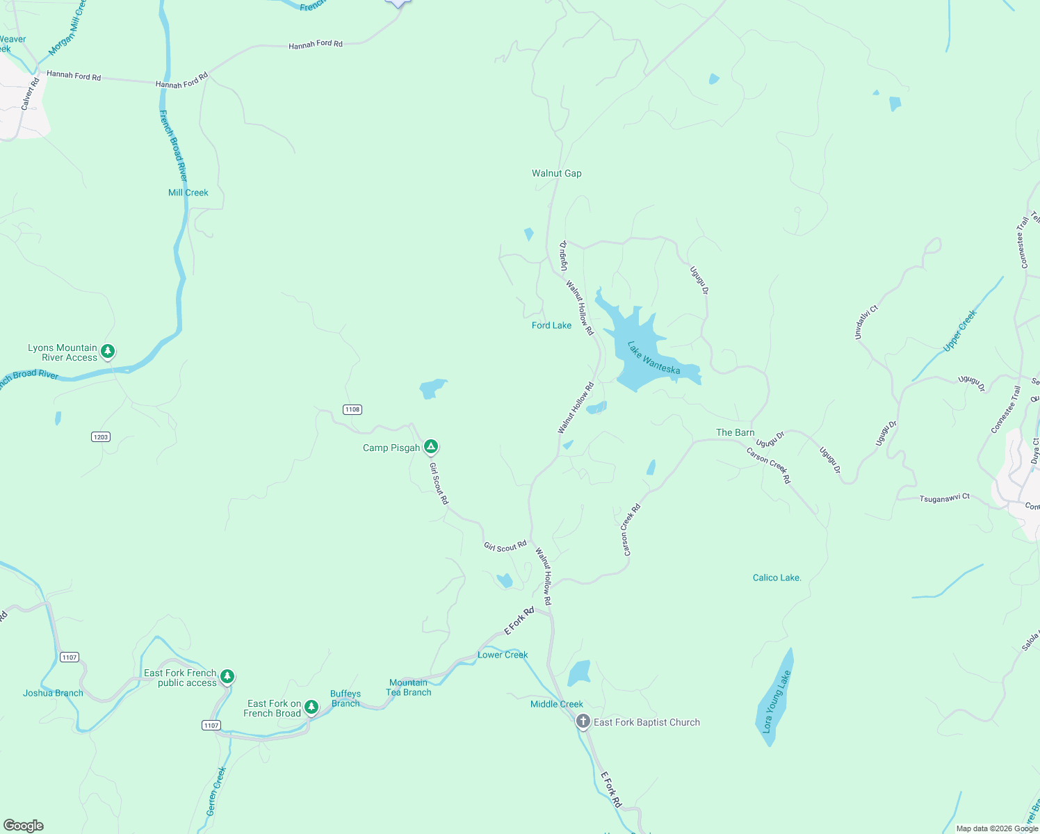 map of restaurants, bars, coffee shops, grocery stores, and more near in Rosman