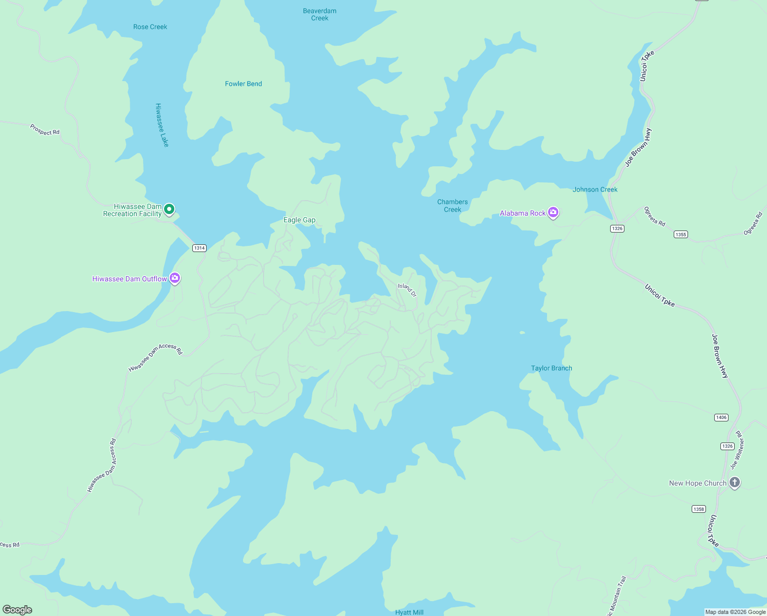 map of restaurants, bars, coffee shops, grocery stores, and more near 1320 Village Road in Murphy