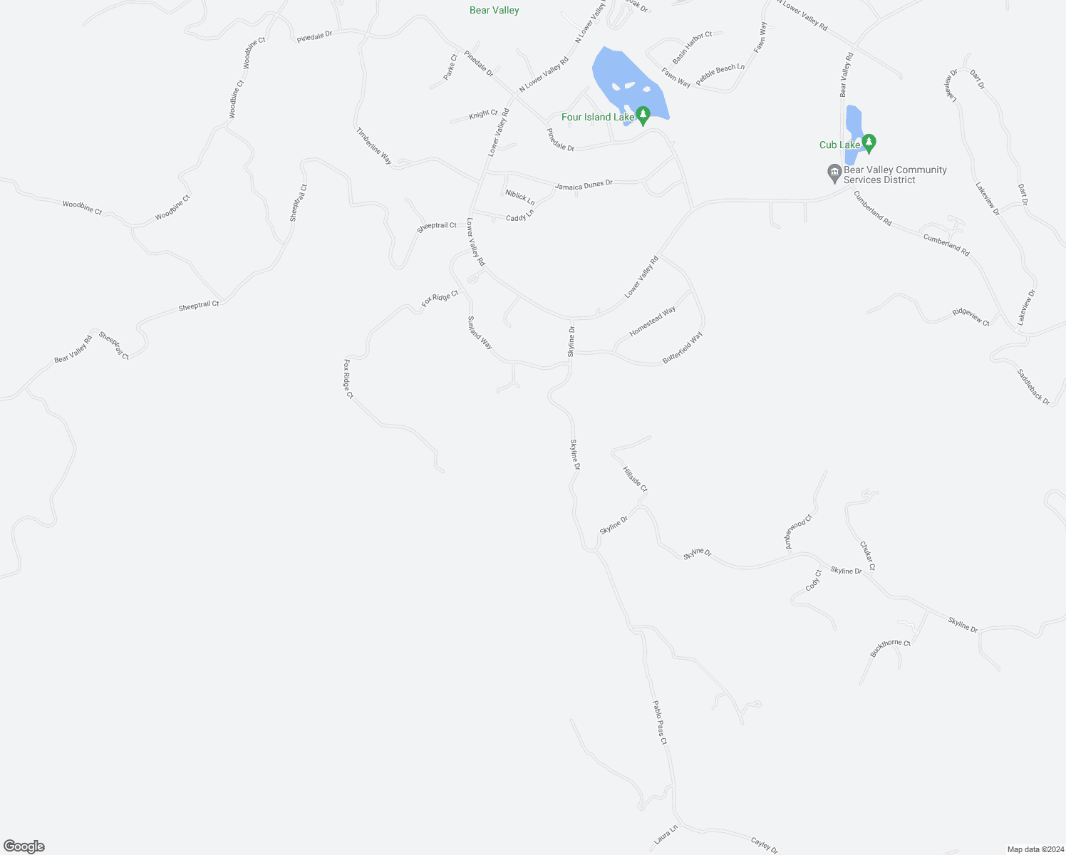 map of restaurants, bars, coffee shops, grocery stores, and more near 29940 Sunland Way in Tehachapi