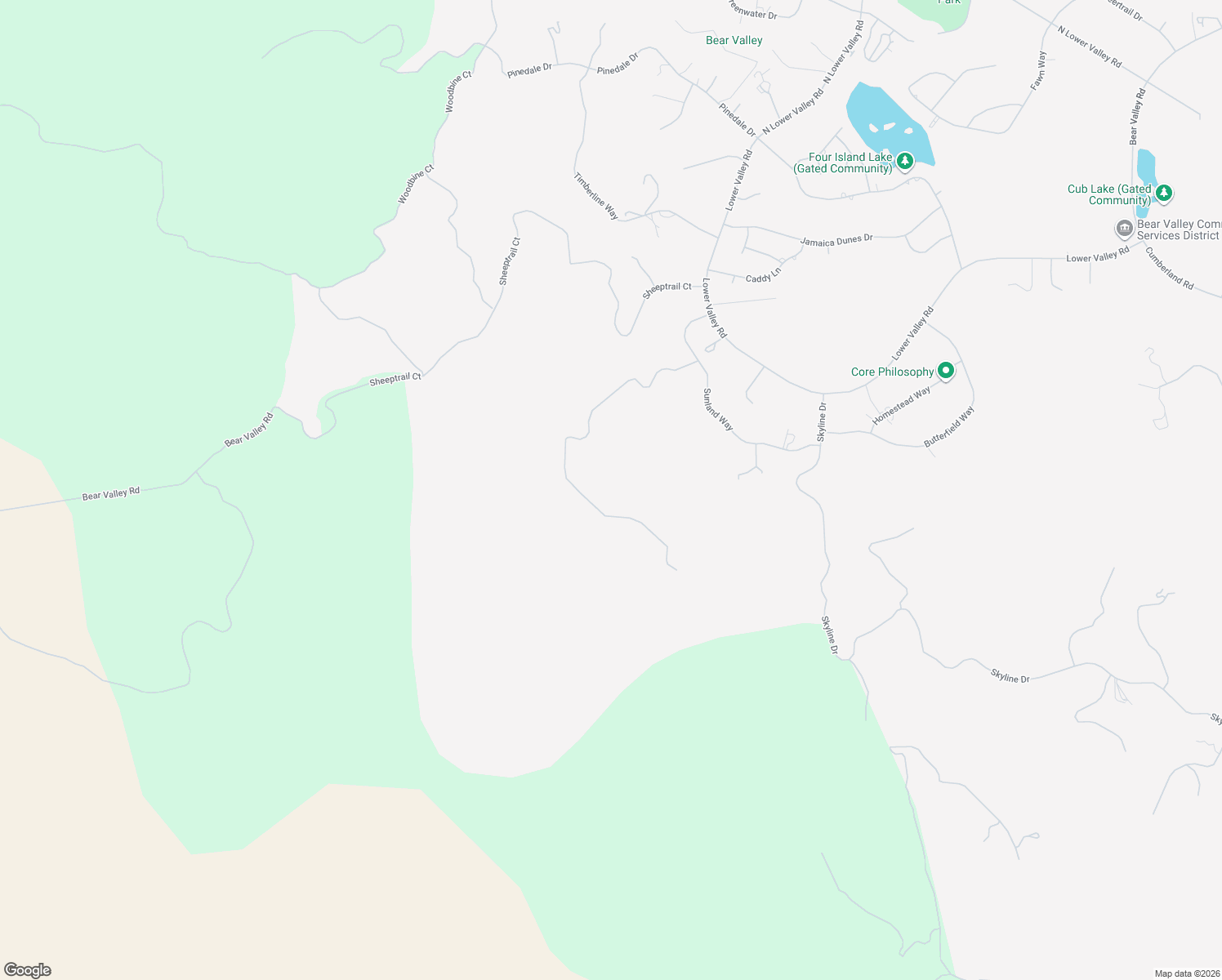 map of restaurants, bars, coffee shops, grocery stores, and more near 30740 Fox Ridge Court in Tehachapi
