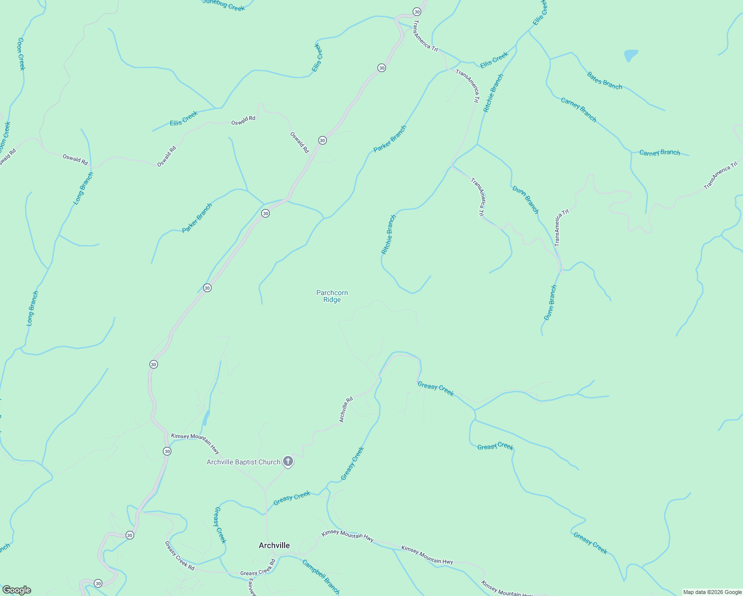 map of restaurants, bars, coffee shops, grocery stores, and more near 171-599 Parchcorn Lead Trail in Reliance