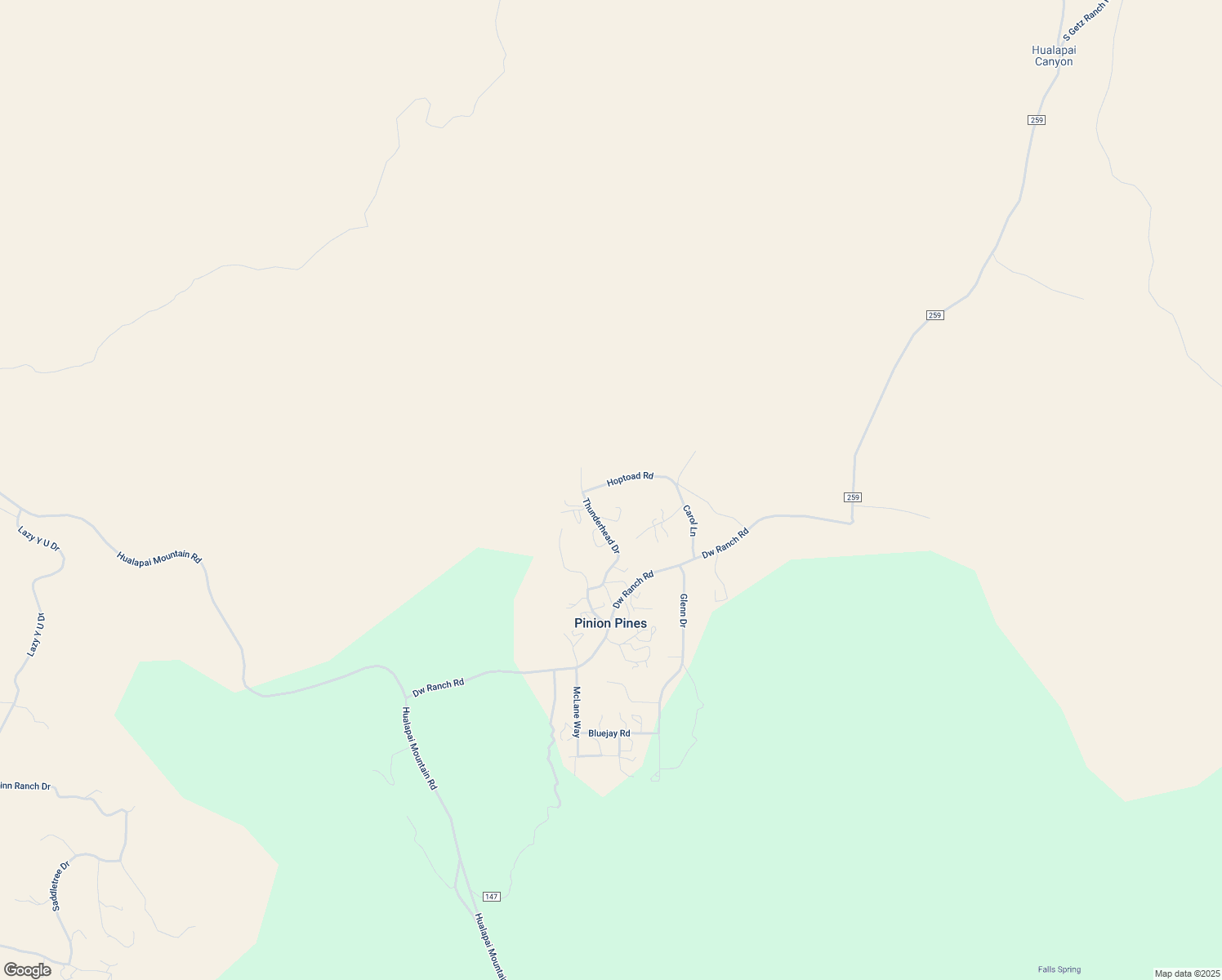 map of restaurants, bars, coffee shops, grocery stores, and more near 2576-5658 Hoptoad Road in Kingman