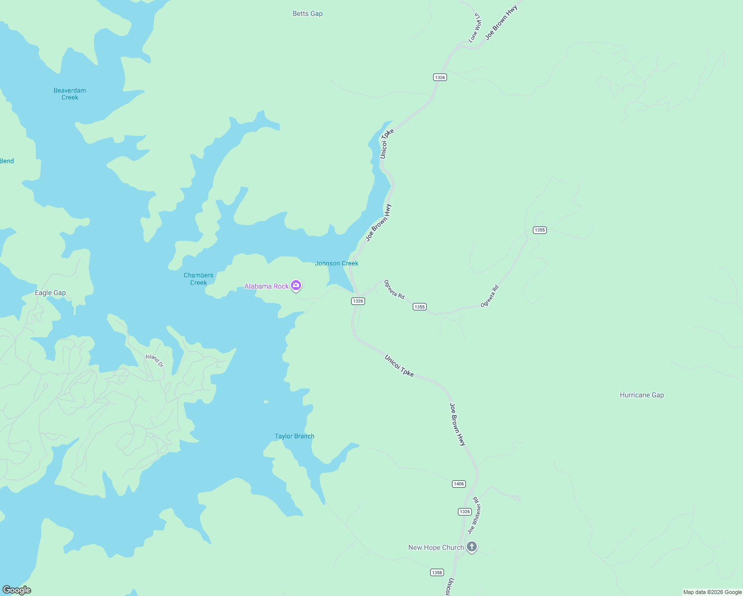 map of restaurants, bars, coffee shops, grocery stores, and more near 10996 Joe Brown Highway in Murphy
