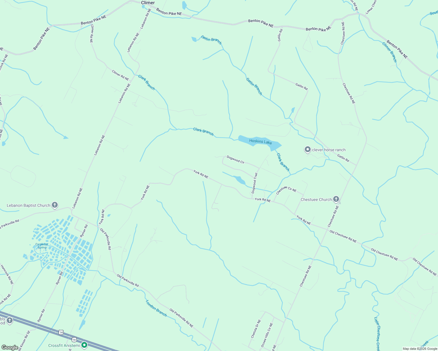 map of restaurants, bars, coffee shops, grocery stores, and more near 243 Dogwood Circle in Cleveland