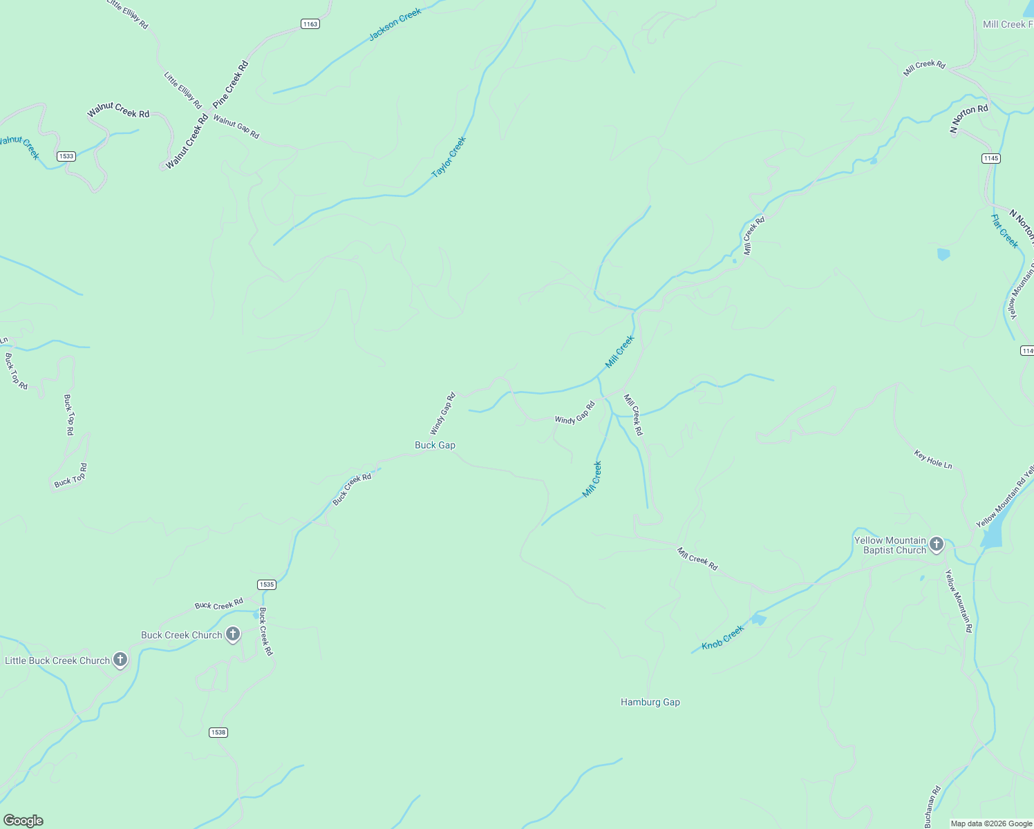 map of restaurants, bars, coffee shops, grocery stores, and more near 411 Windy Gap Road in Cullowhee