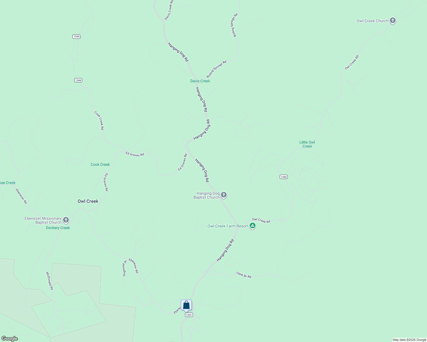map of restaurants, bars, coffee shops, grocery stores, and more near 3824 Hanging Dog Road in Murphy