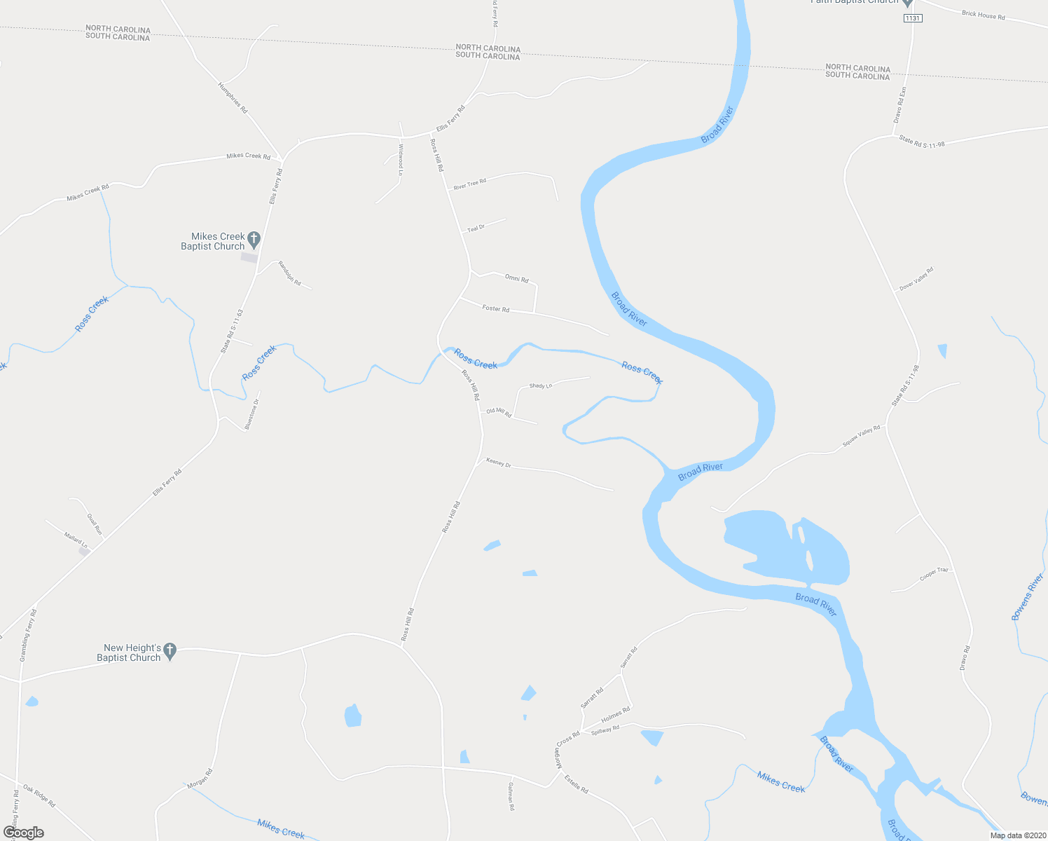 map of restaurants, bars, coffee shops, grocery stores, and more near 210 Old Mill Road in Gaffney