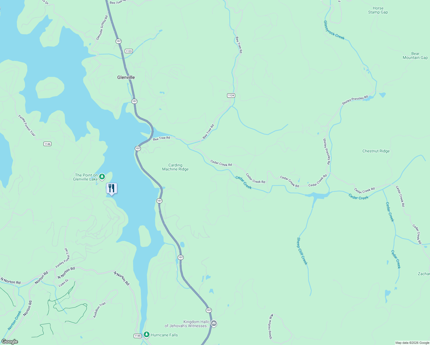 map of restaurants, bars, coffee shops, grocery stores, and more near 328 Receptive Drive in Glenville