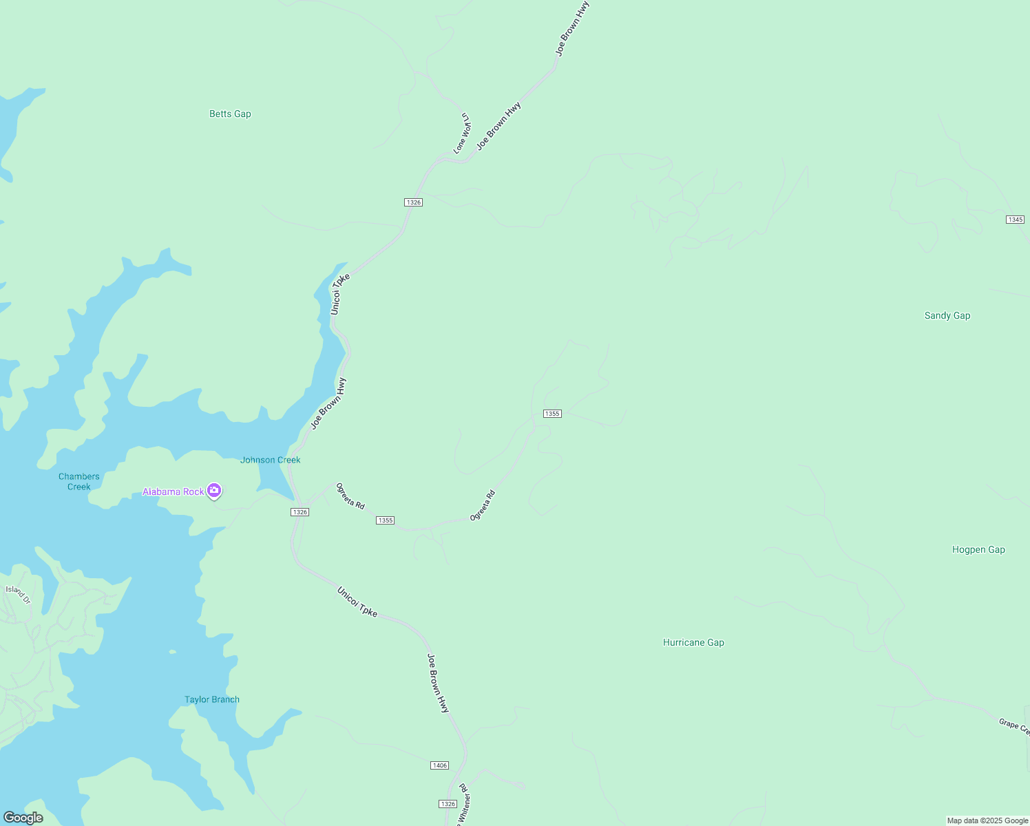 map of restaurants, bars, coffee shops, grocery stores, and more near 70 Luther Kidd Road in Murphy