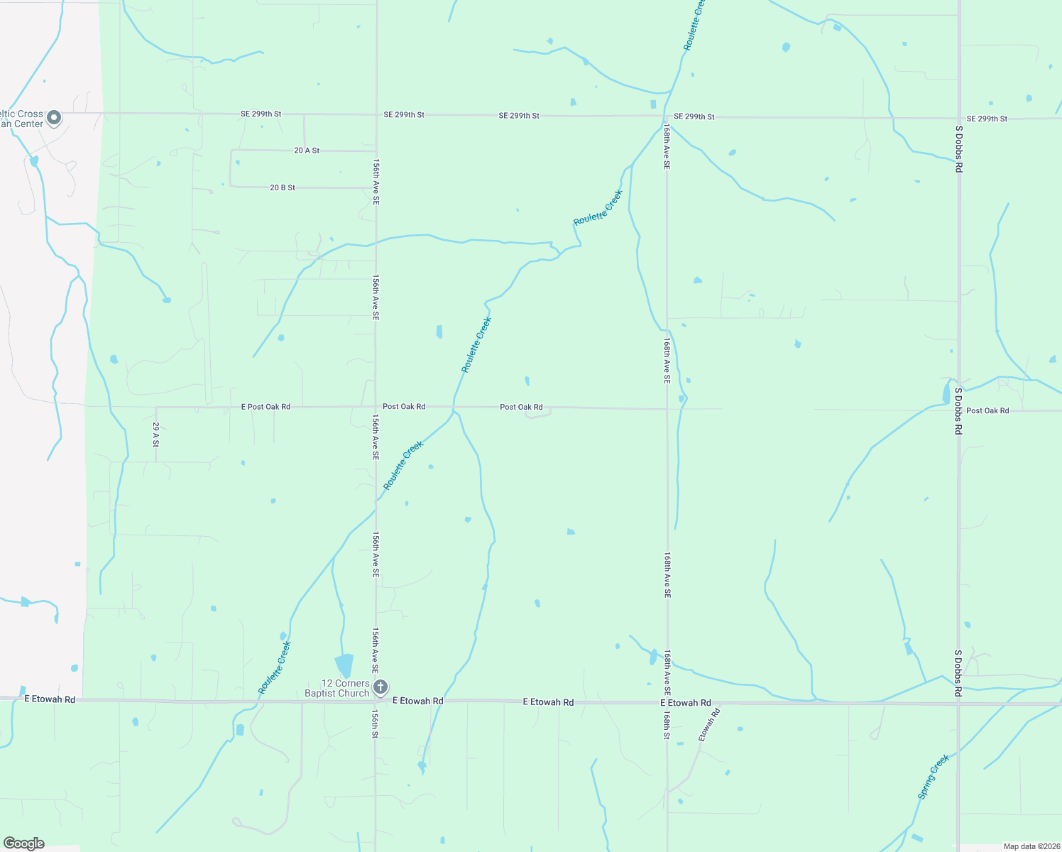 map of restaurants, bars, coffee shops, grocery stores, and more near 16000 Post Oak Rd in Noble
