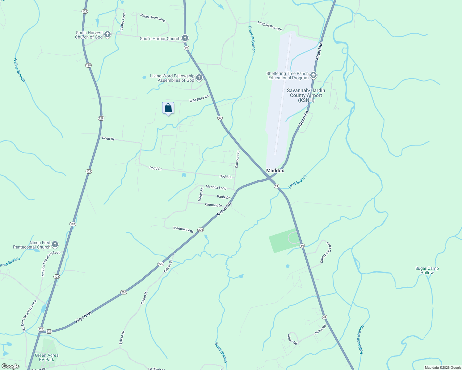 map of restaurants, bars, coffee shops, grocery stores, and more near 310 Discount Drive in Savannah