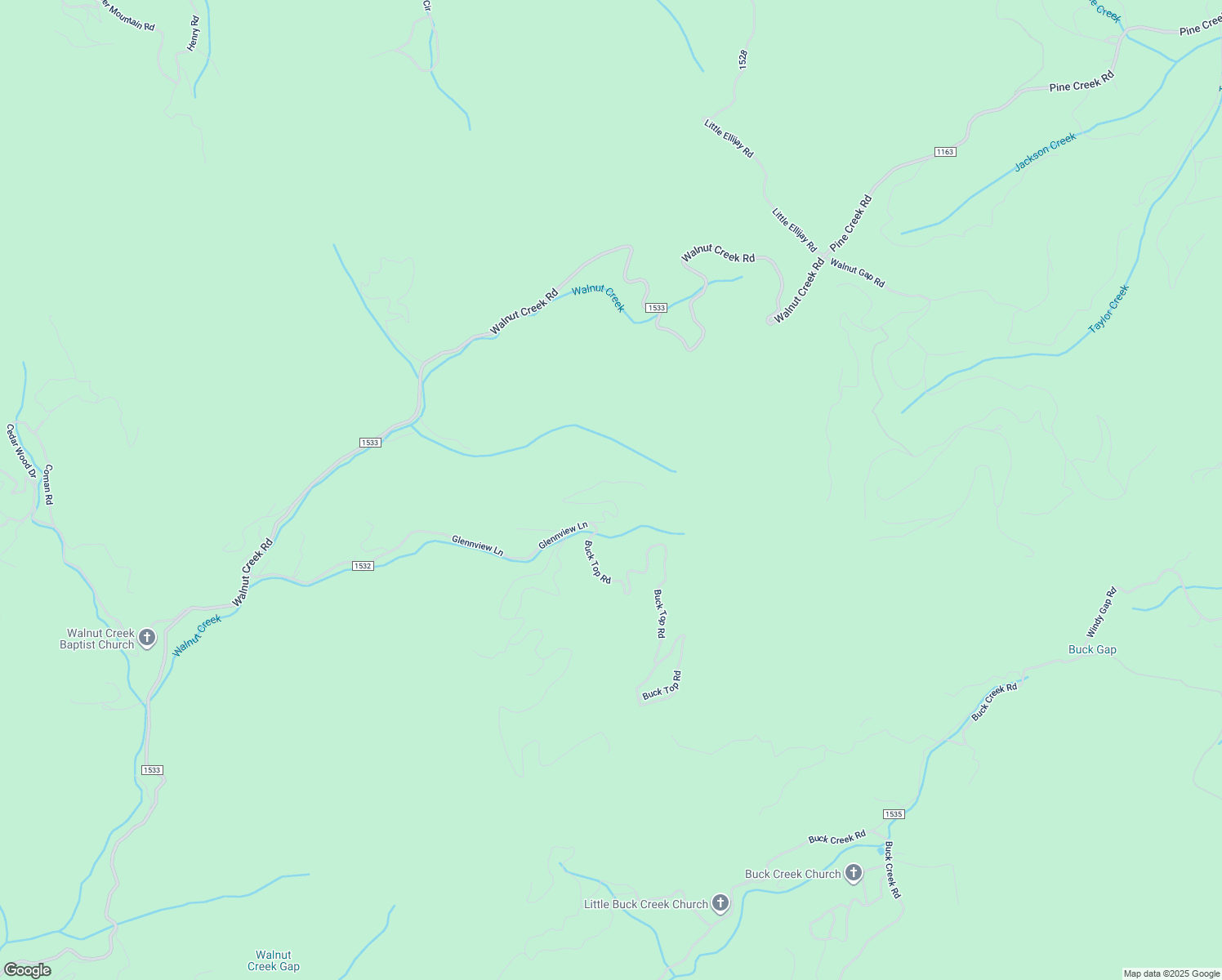 map of restaurants, bars, coffee shops, grocery stores, and more near Glennview Lane in Franklin
