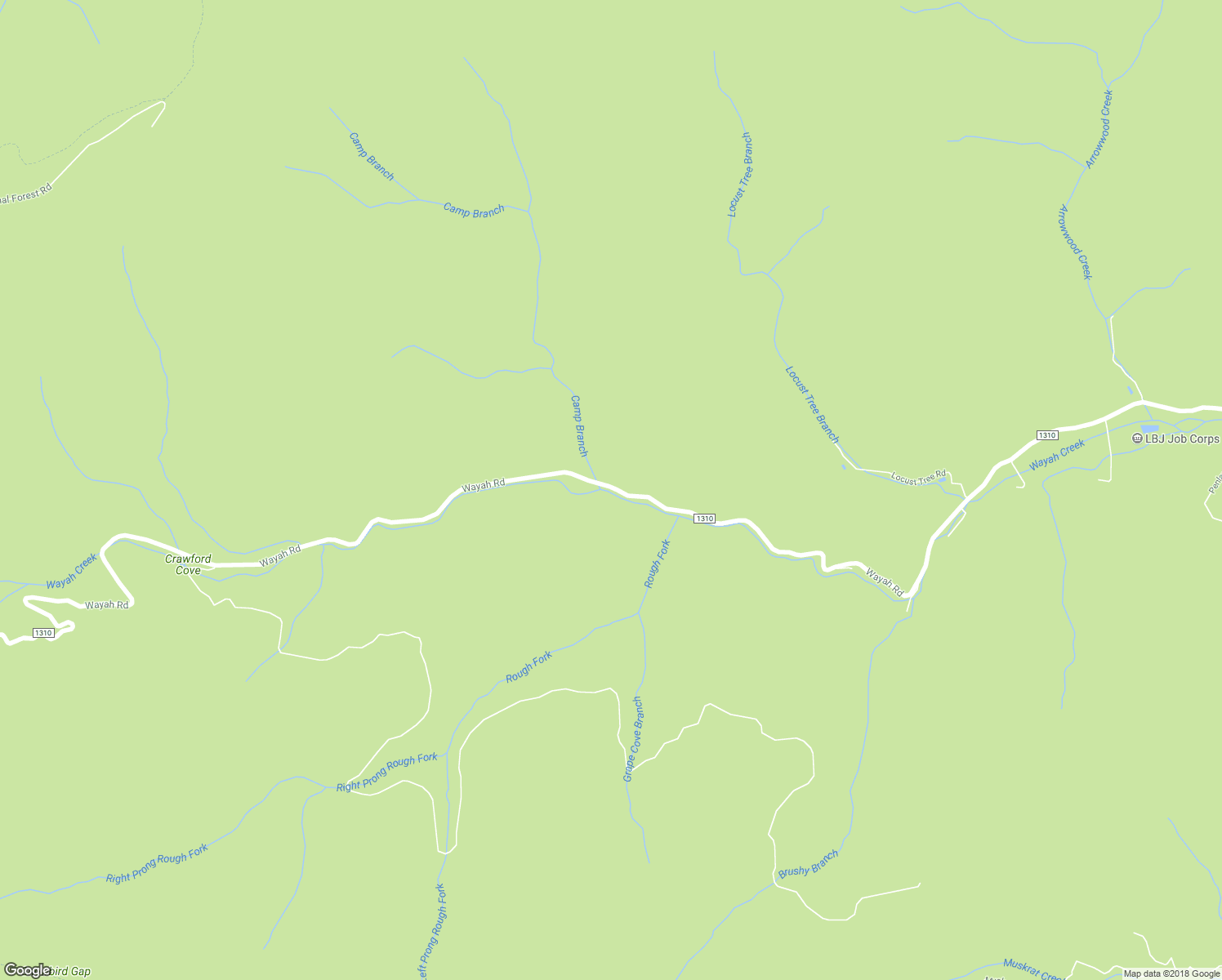 map of restaurants, bars, coffee shops, grocery stores, and more near 5140 Wayah Road in Franklin