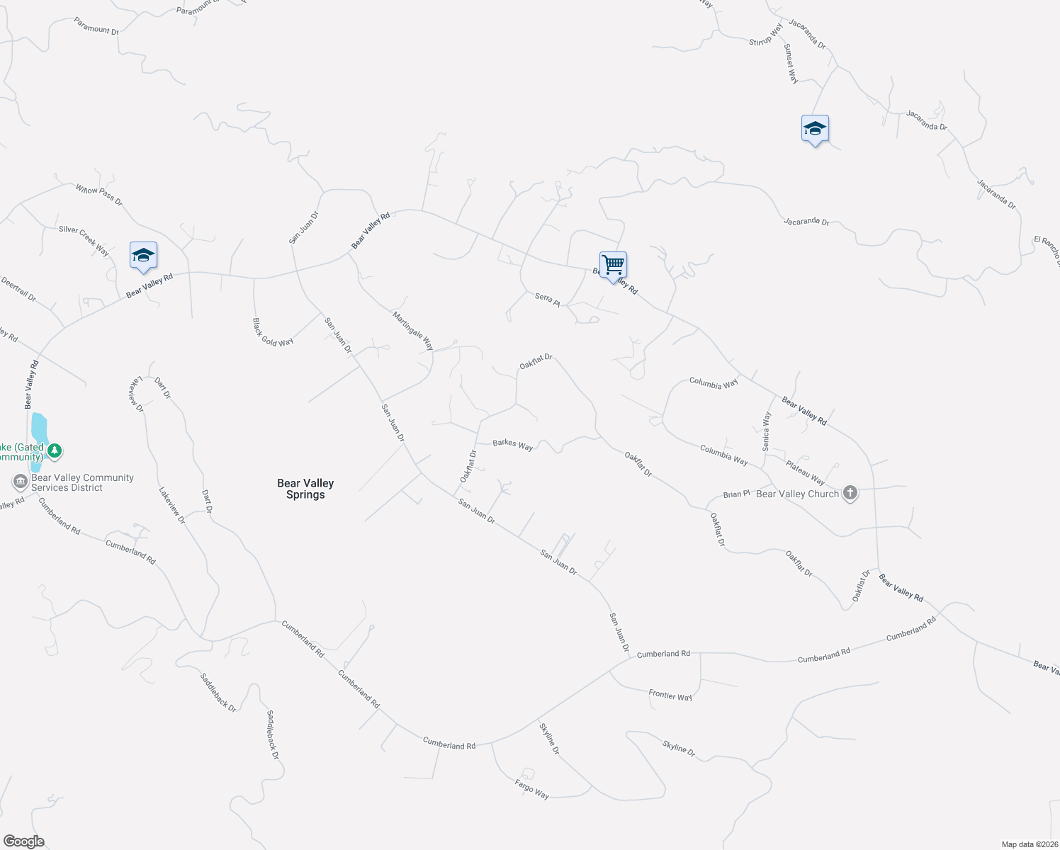 map of restaurants, bars, coffee shops, grocery stores, and more near 27480 Buckboard Court in Tehachapi