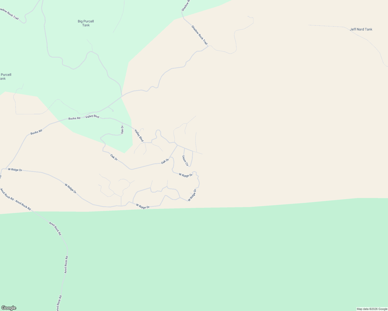 map of restaurants, bars, coffee shops, grocery stores, and more near Valley Boulevard in Seligman