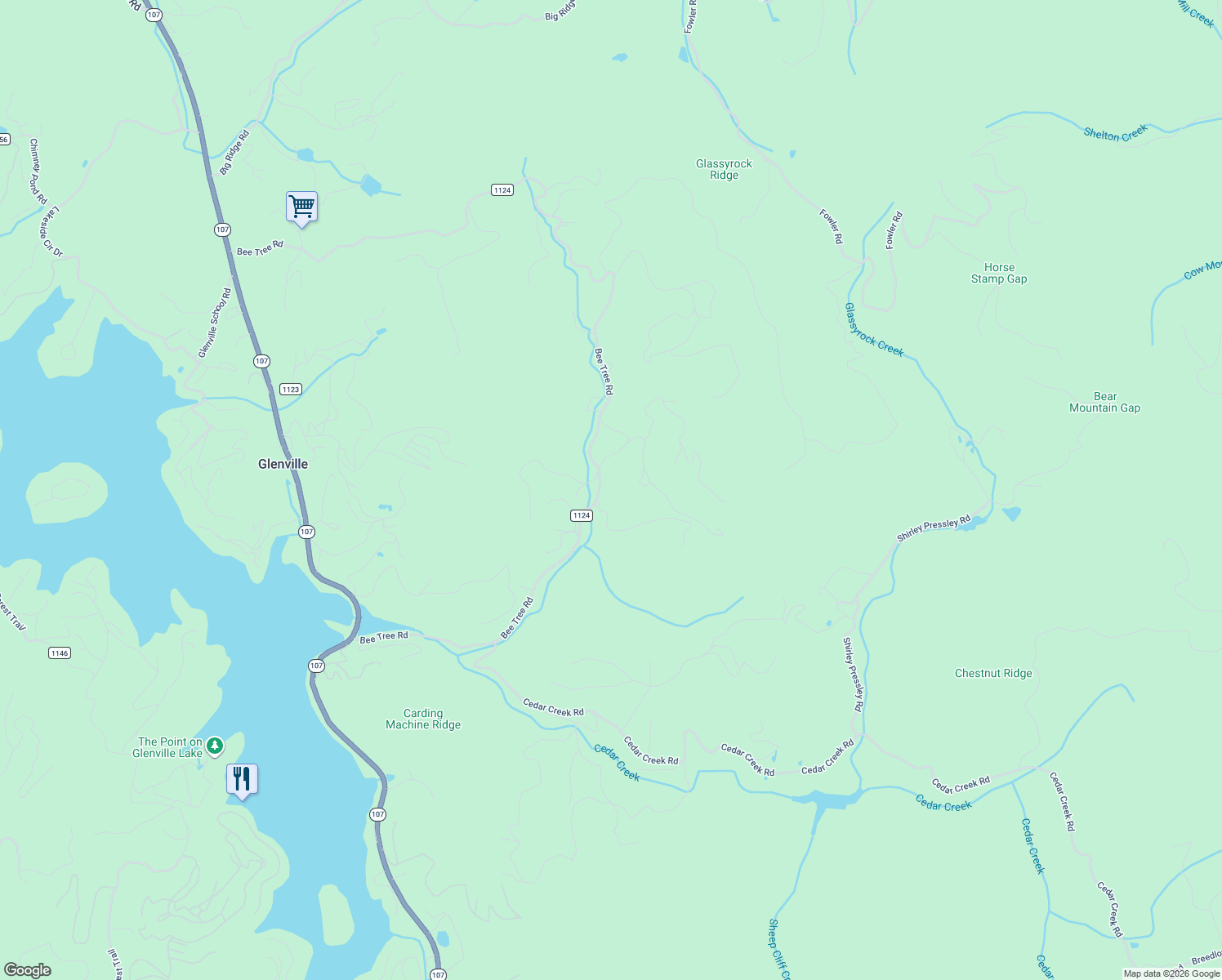 map of restaurants, bars, coffee shops, grocery stores, and more near 27 Hive Road in Glenville