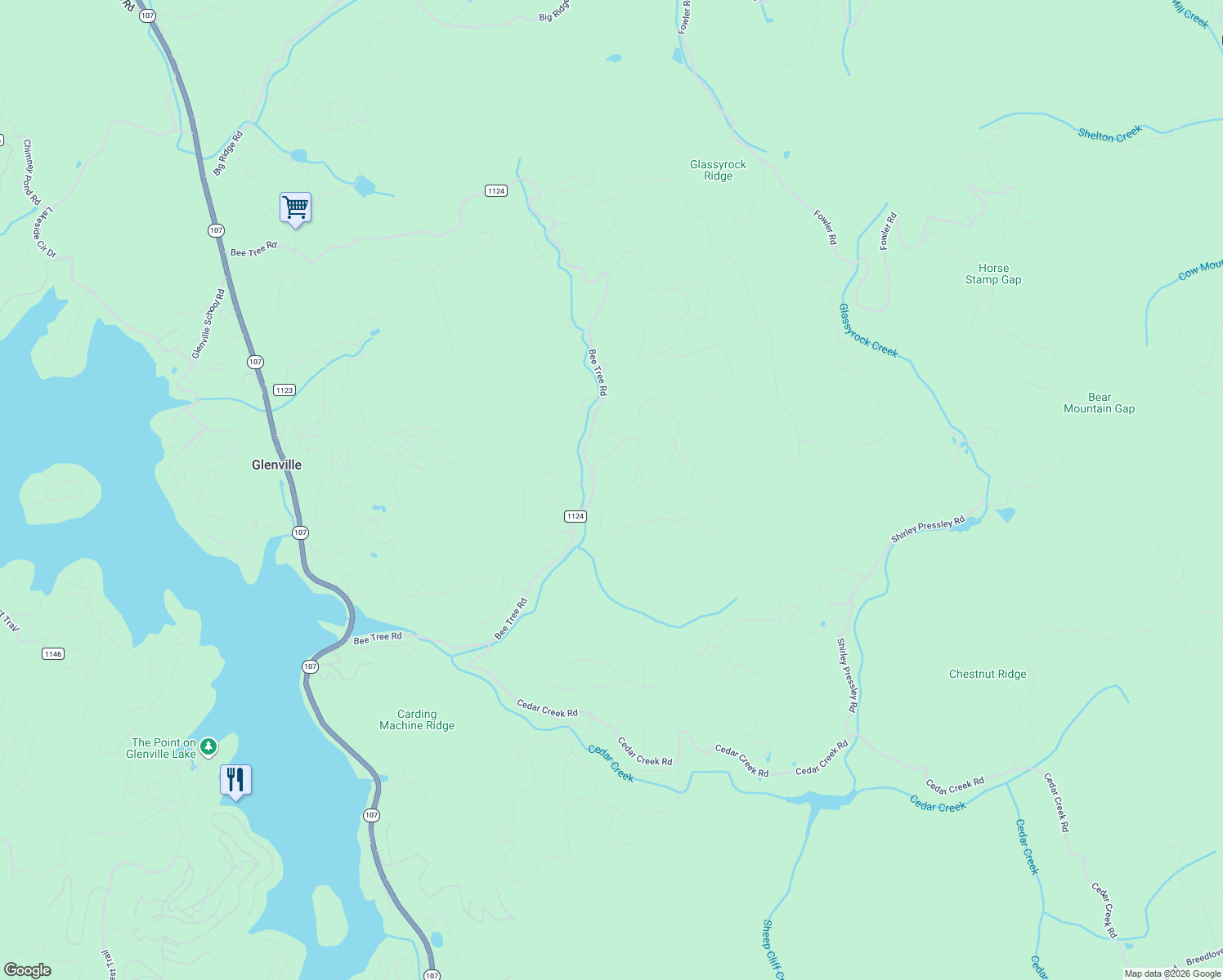 map of restaurants, bars, coffee shops, grocery stores, and more near 27 Hive Road in Glenville