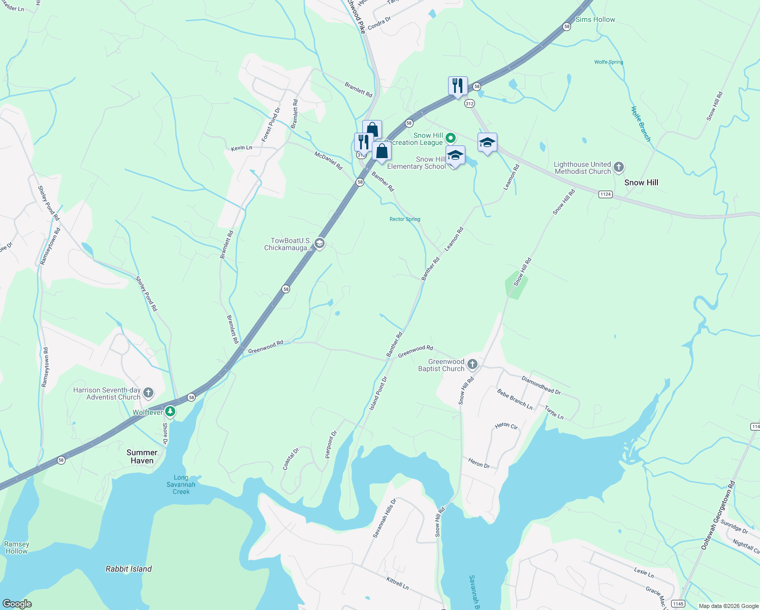 map of restaurants, bars, coffee shops, grocery stores, and more near 7614 Banther Rd in Harrison