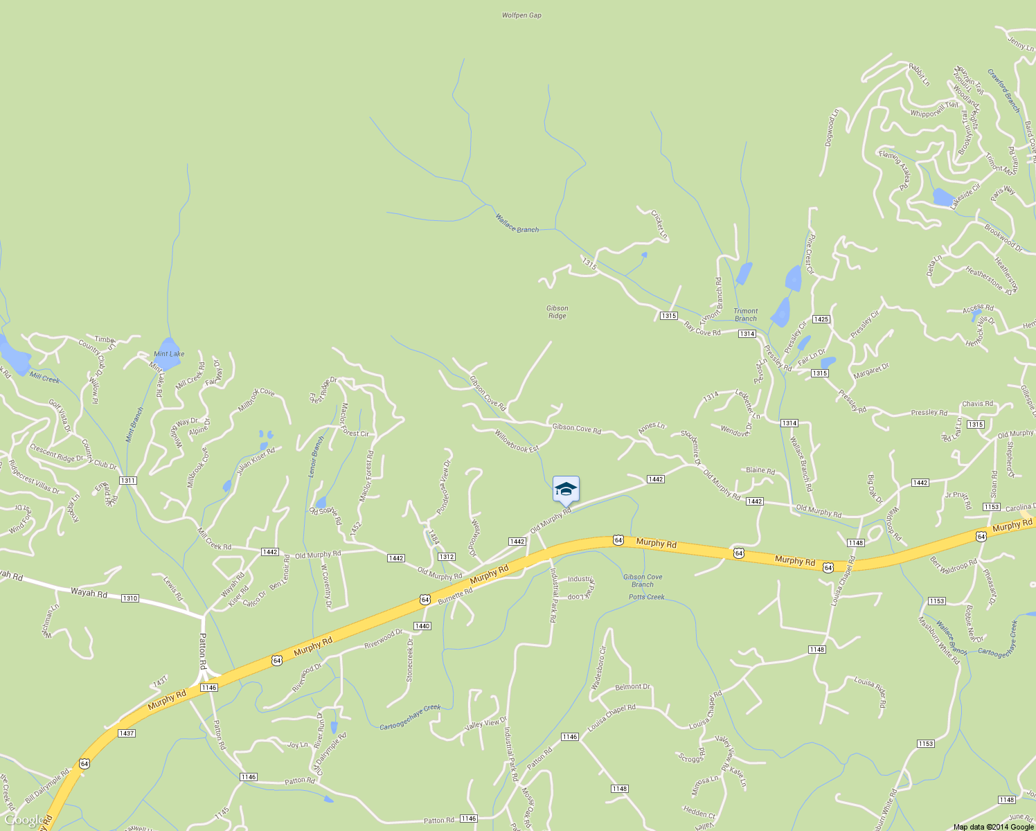 map of restaurants, bars, coffee shops, grocery stores, and more near 659 Gibson Cove Rd in Franklin