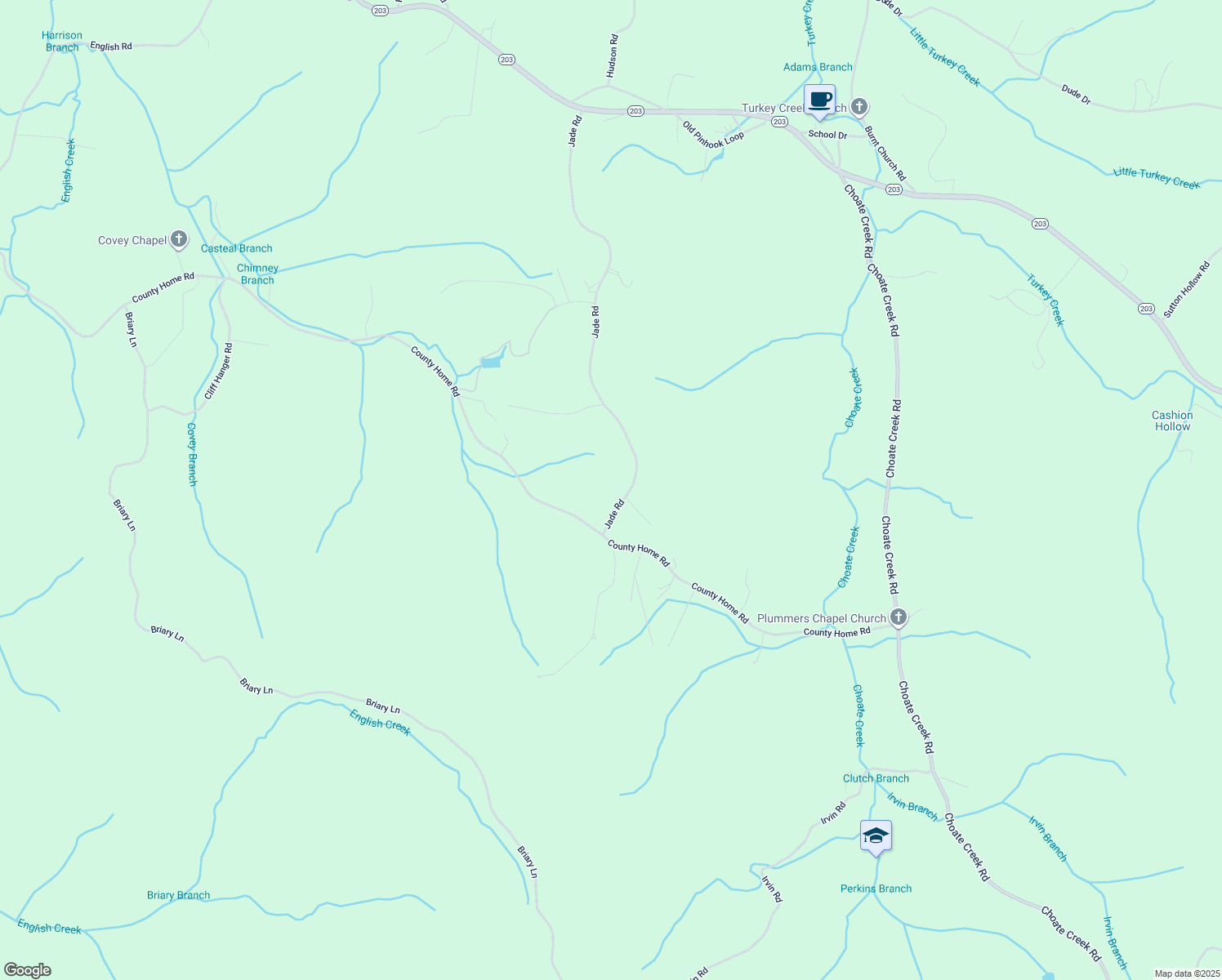map of restaurants, bars, coffee shops, grocery stores, and more near 1290 Jade Road in Savannah