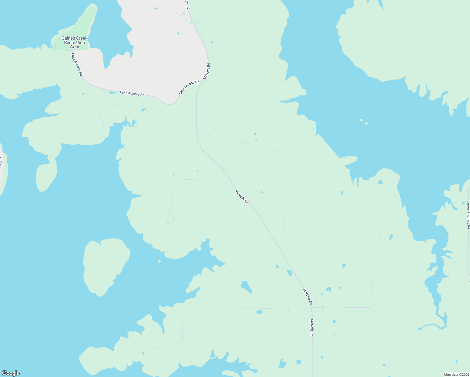 map of restaurants, bars, coffee shops, grocery stores, and more near McNally Road in Canadian