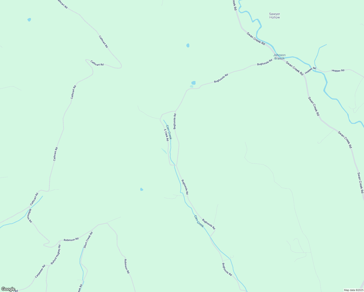map of restaurants, bars, coffee shops, grocery stores, and more near 295 Bugtussle Road in Fayetteville