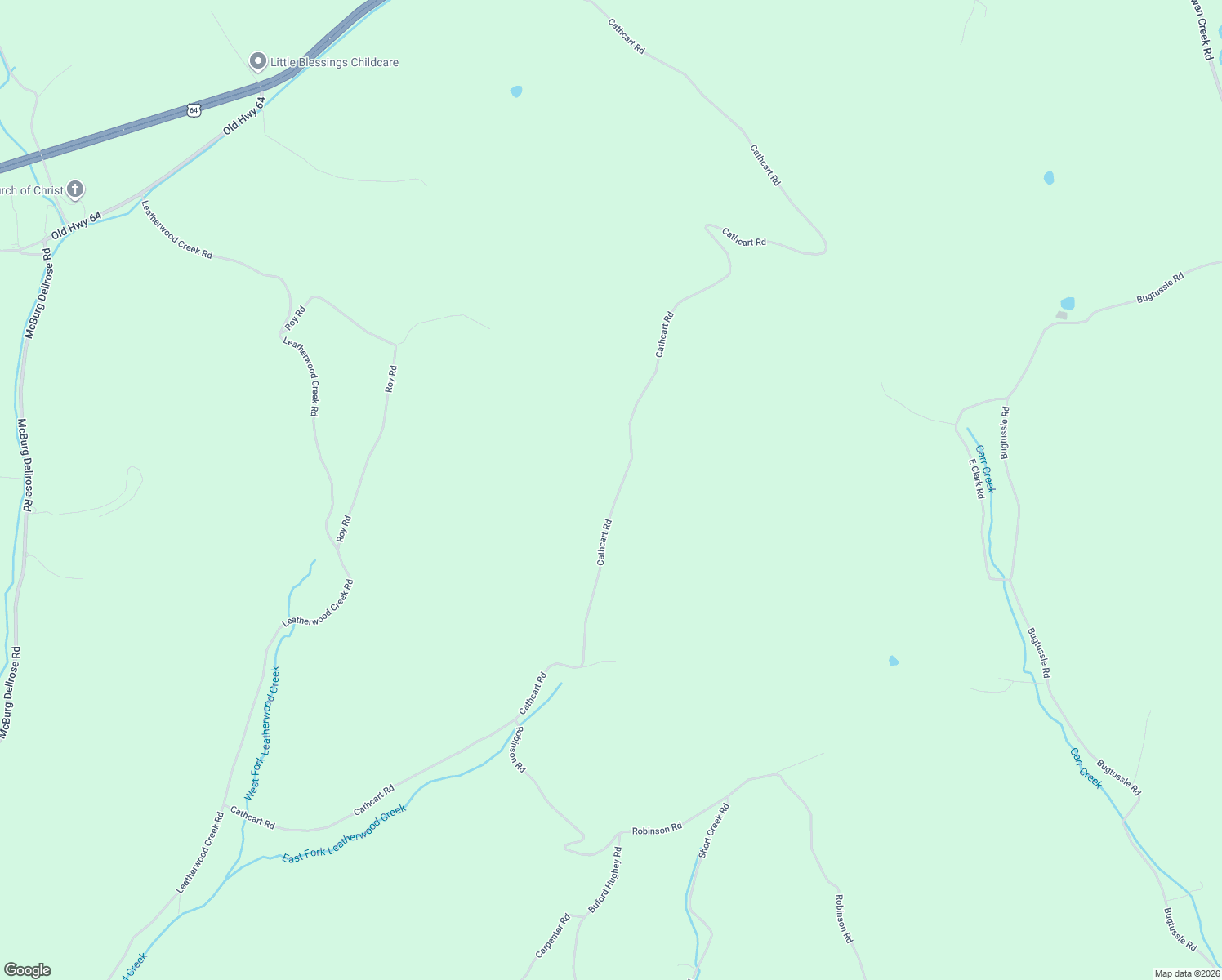 map of restaurants, bars, coffee shops, grocery stores, and more near 283 Cathcart Road in Frankewing