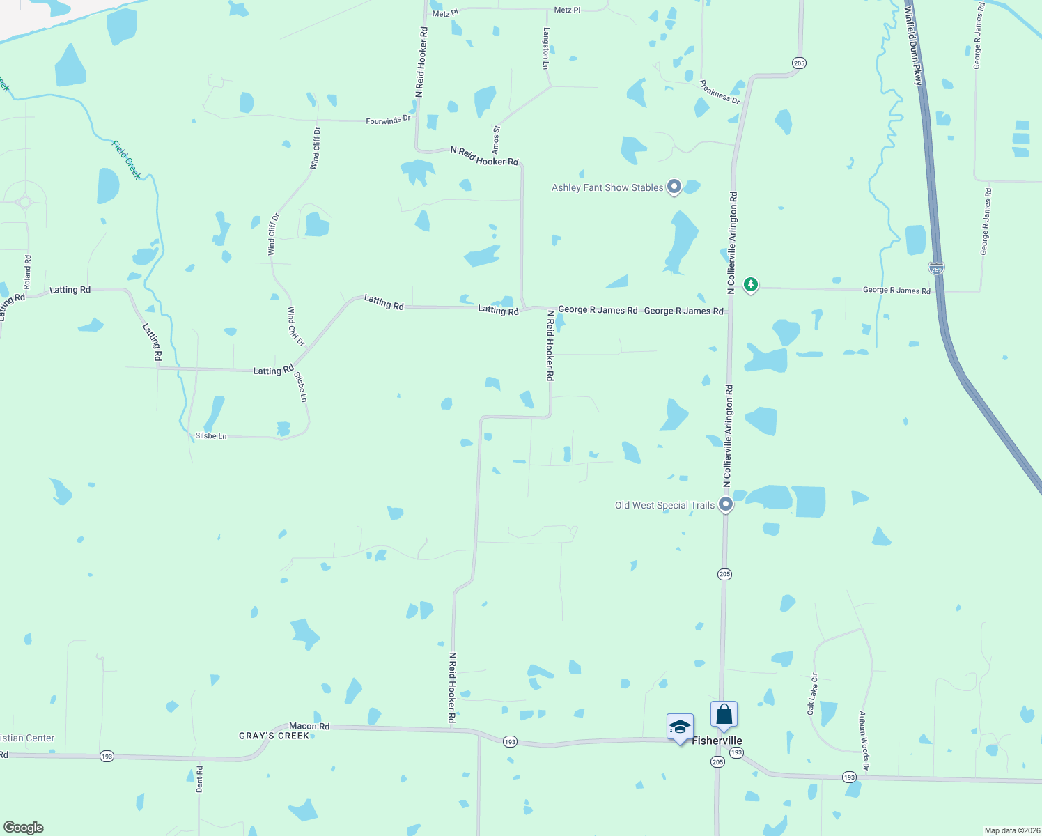 map of restaurants, bars, coffee shops, grocery stores, and more near 1874 Reid Hooker Road in Shelby County