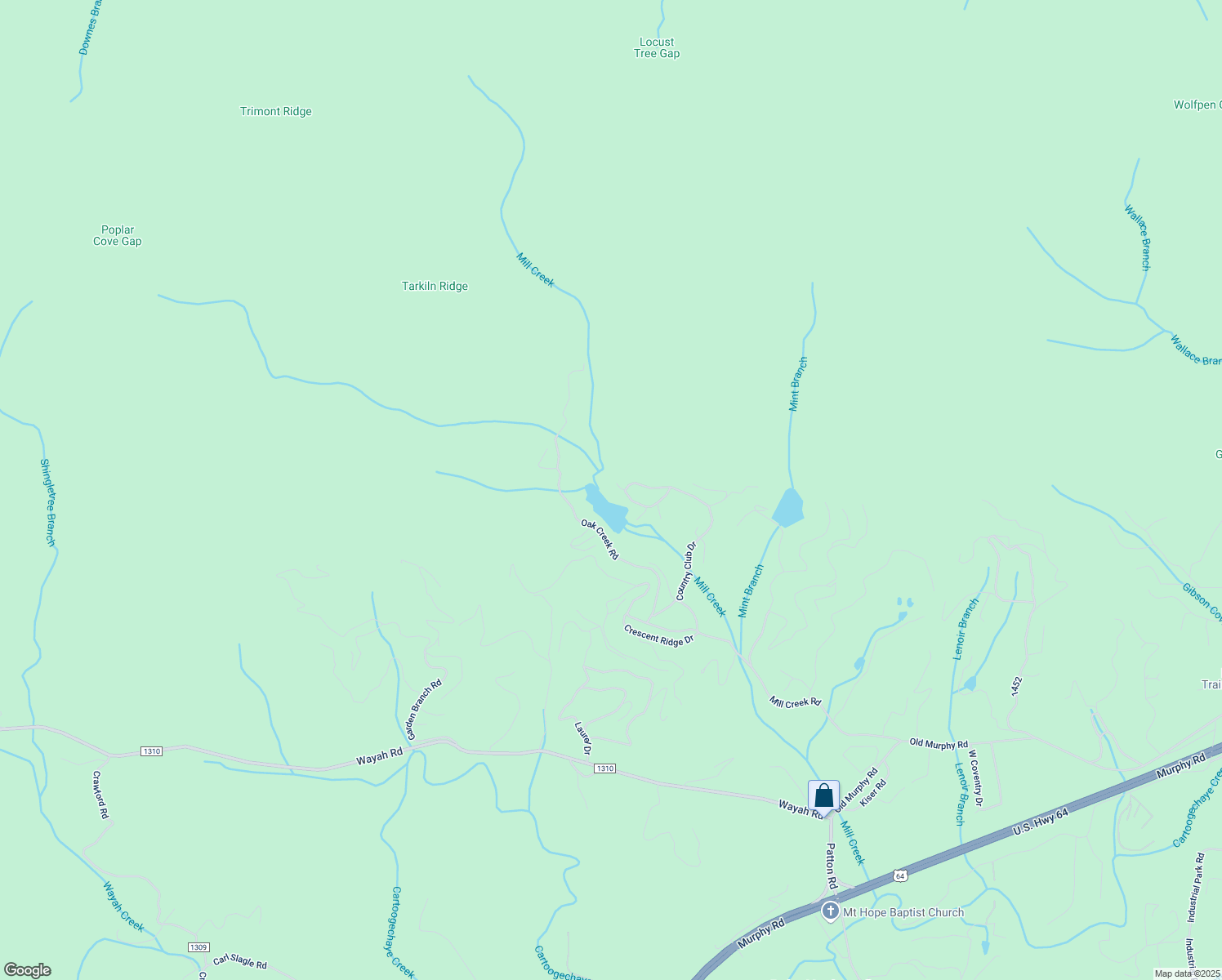 map of restaurants, bars, coffee shops, grocery stores, and more near 26 Whispering Pines Trail in Franklin