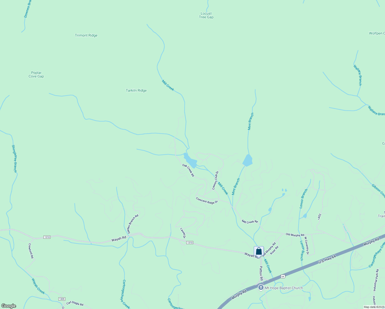map of restaurants, bars, coffee shops, grocery stores, and more near 26 Whispering Pines Trail in Franklin