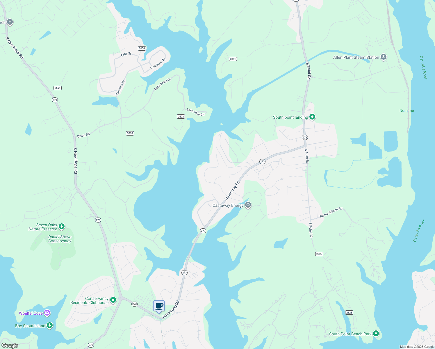 map of restaurants, bars, coffee shops, grocery stores, and more near 240 Quiet Waters Road in Belmont
